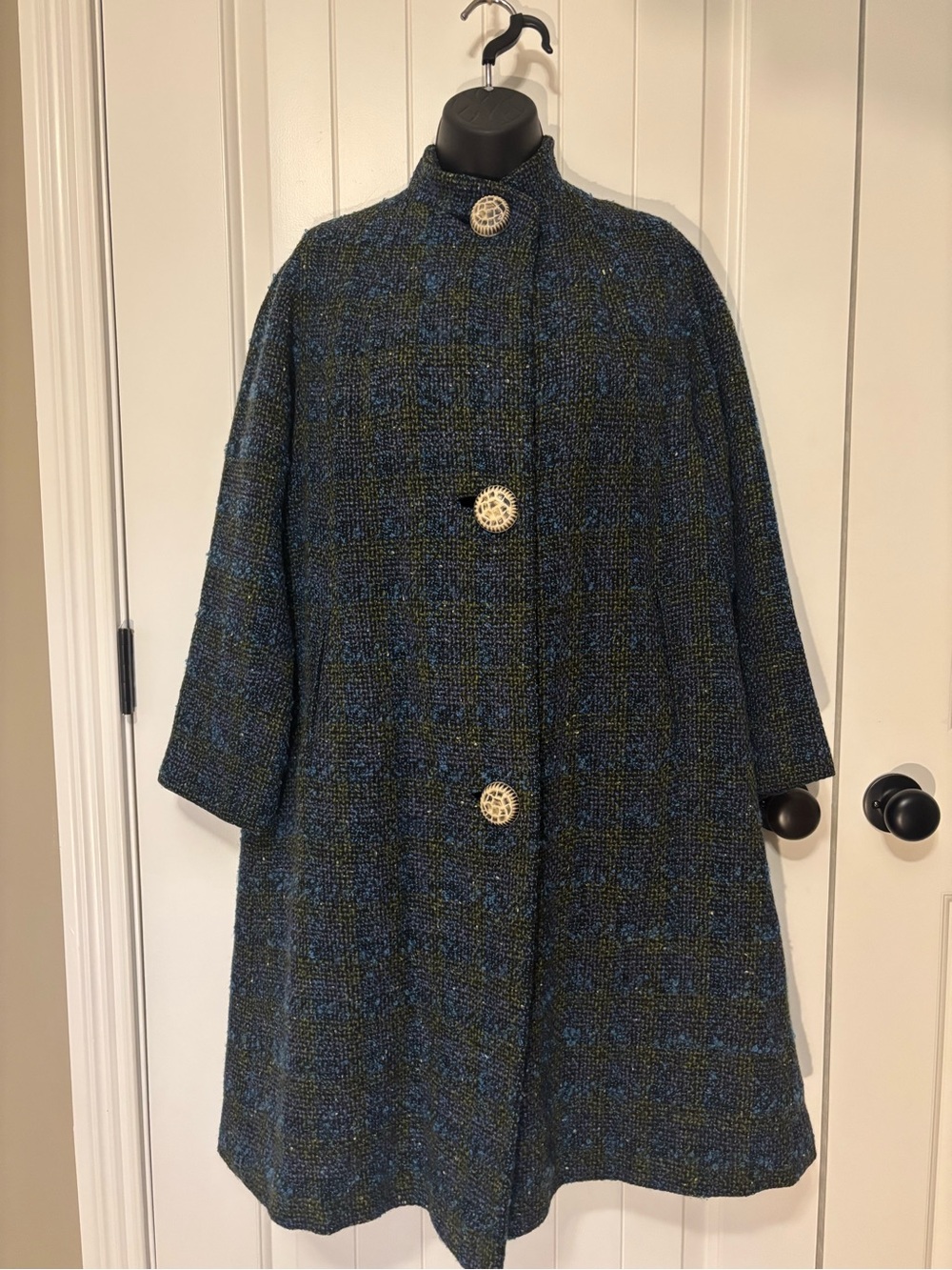 Vintage Bromleigh New York Wool Boucle Swing Coat - Selman’s Louisville